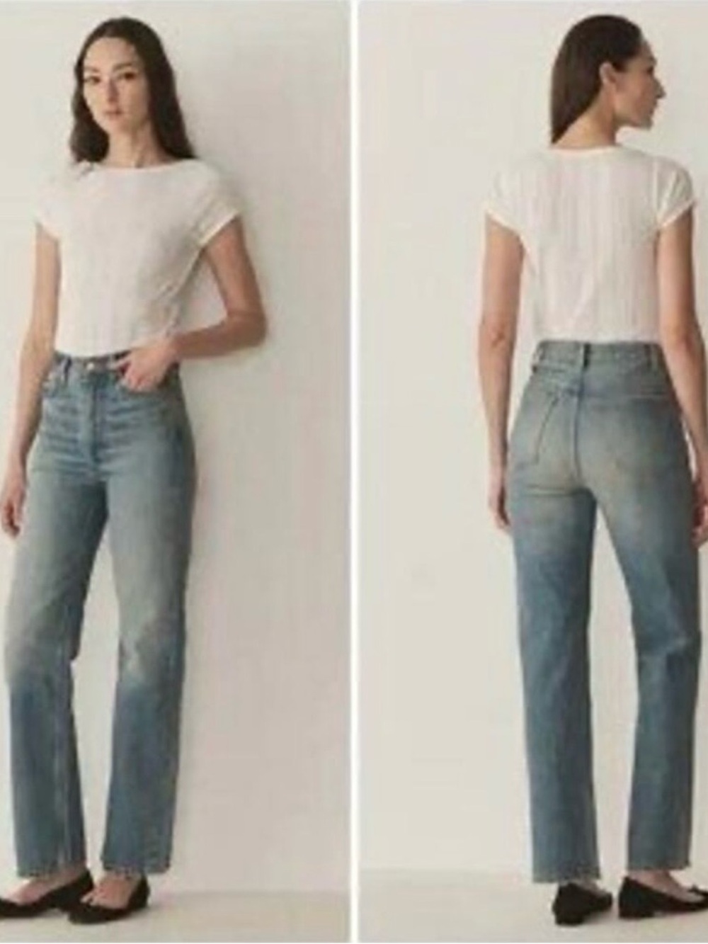 Doen Laurent Jeans in Faded Blue Wash - Picture 2 of 12